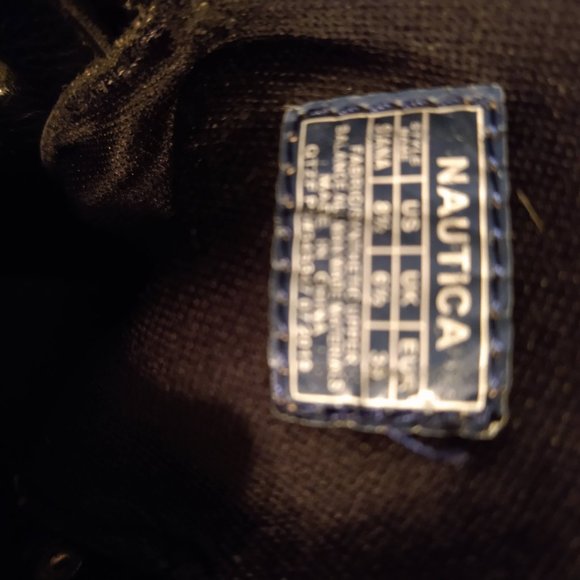 Nautica Black leather like boots Size 8.5 - Picture 6 of 6